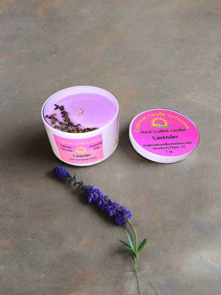 Lavender Scented Candle- Handmade Soy Wax