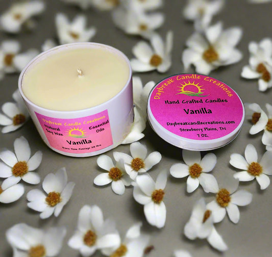 Vanilla Scented Candle- Handmade Soy Wax