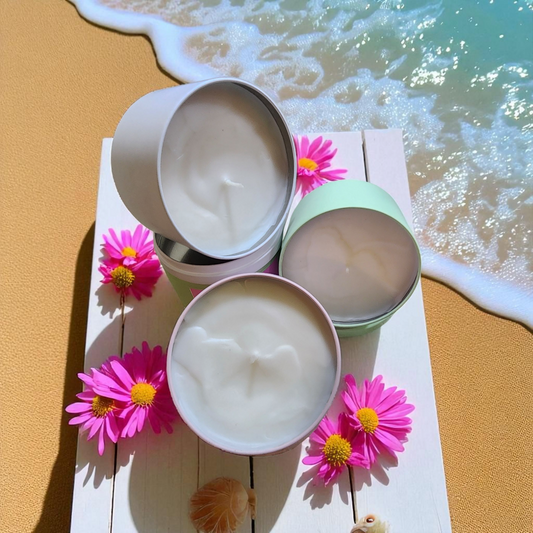 New Cream Top Scented Candle.